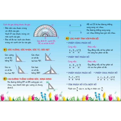 Sách - Kiến Thức Cần Nhớ Môn Toán Lớp 4, 5 - Dùng Chung Cho Các Bộ SGK Hiện Hành - Hồng Ân