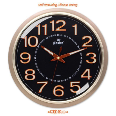 Đồng Hồ KIM TRÔI EASTAR Tròn – Bộ Kim & Số có DẠ QUANG (*) – Tặng Pin Maxell – Bảo Hành 1 Năm