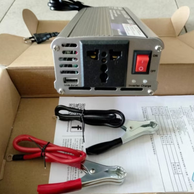 BỘ KÍCH ĐIỆN TỪ 12V LÊN 220V CÔNG XUẤT CHUẨN 1000W KIÊM SẠC BÌNH ẮC QUY LUÔN