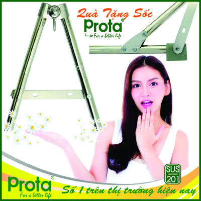 Bộ khung võng xếp inox cao cấp Prota