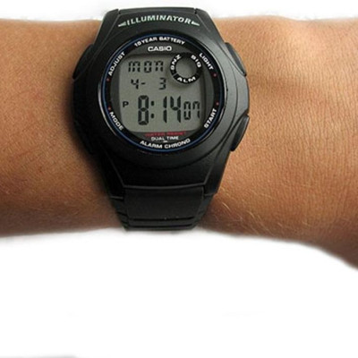 Đồng hồ unisex dây nhựa Casio F-200W-1ADF