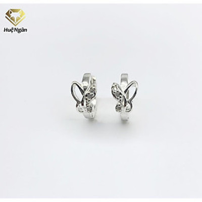 Bông tai bạc Ý 925 Huệ Ngân - Uyên Ương Hồ Điệp RYE140376