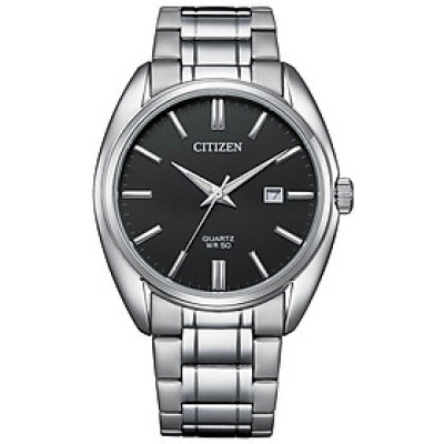 Đồng Hồ Nam Citizen Dây Thép Không Gỉ BI5100-58E - Mặt Đen