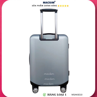 Vali cao cấp Macsim Aksen hàng loại 1 MSAK8210 cỡ 20inch- màu bạc