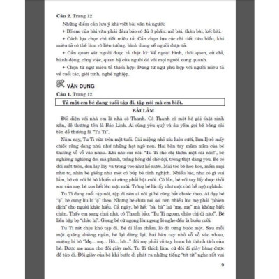 Sách - Hướng Dẫn Học Và Làm Bài Tiếng Việt Lớp 5 - Tập 2 - Bám Sát SGK Kết Nối Tri Thức Với Cuộc Sống - Hồng Ân