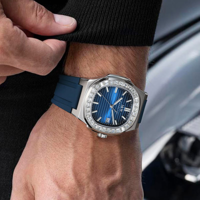 Đồng Hồ Nam I&W Carnival 721G7 Chính Hãng Full Box Chống Nước Kính Chống Xước Dây Silicon Cao Cấp BH 60T (Máy Cơ Tự Động)