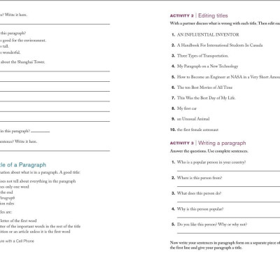 Great Writing 1 - Student