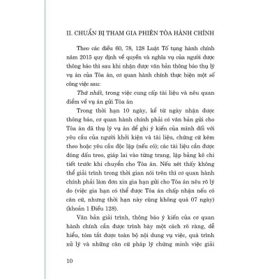 Sách - Sổ Tay Nghiệp Vụ Công Tác Tố Tụng Hành Chính Dùng Cho Cơ Quan Hành Chính Nhà Nước - NXB Chính Trị Quốc Gia