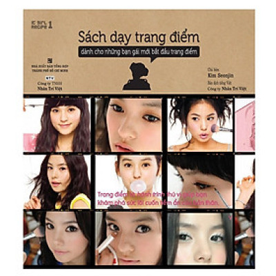 Sách Dạy Trang Điểm - Dành Cho Những Bạn gái Mới Bắt Đầu Trang Điểm - Nhân Trí Việt