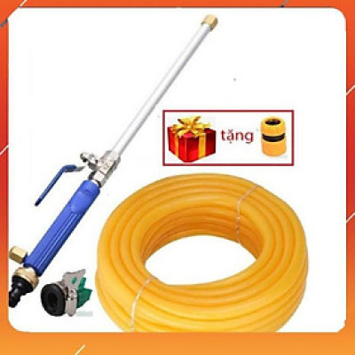 ️ Bộ Dây và Vòi Phun Xịt Nước Rửa Xe,Tưới Cây Loại 20m 657498