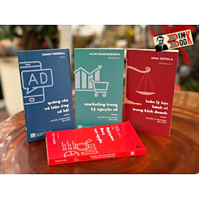 (Combo 4 cuốn) Quảng cáo và hiệu ứng xã hội, Marketing trong kỷ nguyên số, Nghiên cứu trong marketing, Luân lý học hành vi trong kinh doanh – Book Hunter