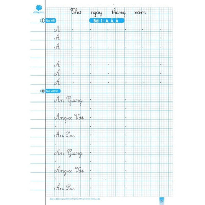 Sách - Vở Tập Viết Lớp 3 Toàn Tập - Dùng Chung Cho Các Bộ SGK Hiện Hành - Hồng Ân