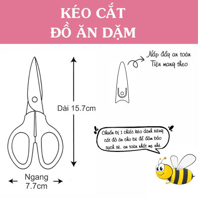 Kéo đa năng dành cho bé Echo Metal 157mm - Hàng nội địa Nhật Bản nhập khẩu chính hãng