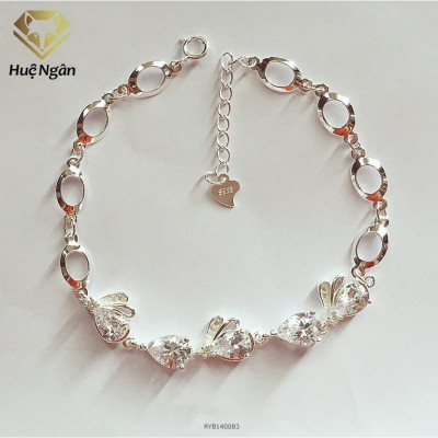 Lắc tay bạc Ý 925 Huệ Ngân - Đom đóm RYB140083