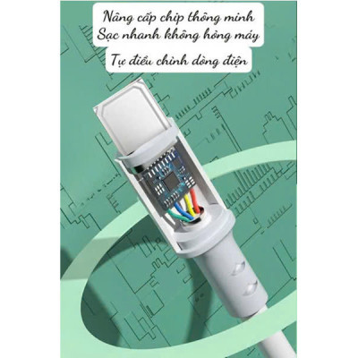 Dây sạc LI-TOP LX72 Công suất 100W chân L, Kim Ánh cho dùng thử 30 ngày, KIA bảo hành hàng chính hãng 12 tháng