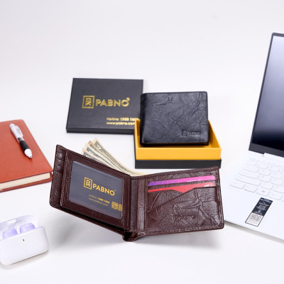 Ví Da Nam Vân Gân PABNO VF46