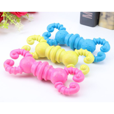 Đồ Chơi Cắn Cao Su Hình Tôm Hùm Dành Cho Chó Mèo