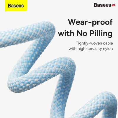 Cáp sạc nhanh siêu bền Baseus Dynamic Series Fast Charging Data Cable USB to Type-C 100W CALD- hàng chính hãng