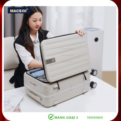 Vali cao cấp Macsim Hanke MSH9860 24 inch đen - Hàng loại 1