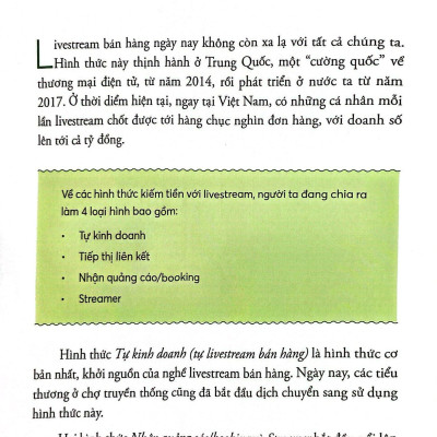 Bán Hàng Livestream - Sân Khấu Ảo, Doanh Số Thật
