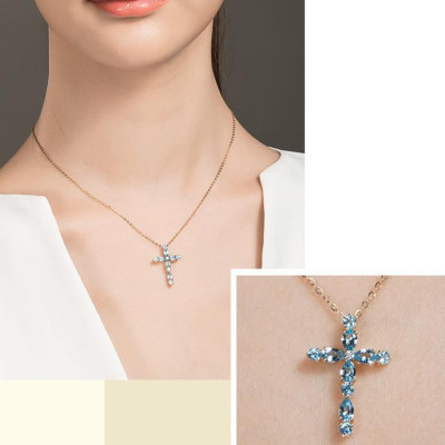 Dây chuyền thánh giá sang trọng cho nữ đi dự tiệc