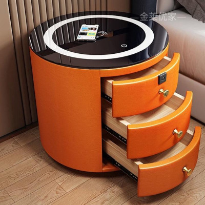 Tủ Đầu Giường Thông Minh Nhập Khẩu Juno Sofa HHP-TDG001 Cao Cấp