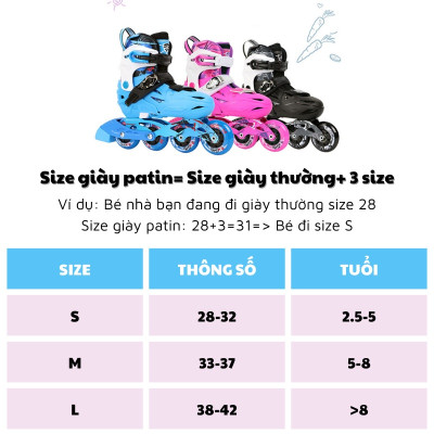 [TẶNG BẢO HỘ TAY CHÂN HOẶC TÚI ĐỰNG] Giày Patin Trẻ Em Flying Eagle S5S+ New Có Thể Điều Chỉnh Được Size