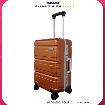 Vali cao cấp Macsim Aksen hàng loại 1 MSAK6633 cỡ 20inch màu đồng