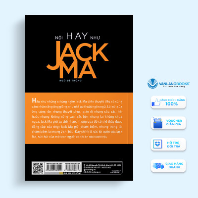 Nói Hay Như Jack Ma - Vanlangbooks - Tái Bản
