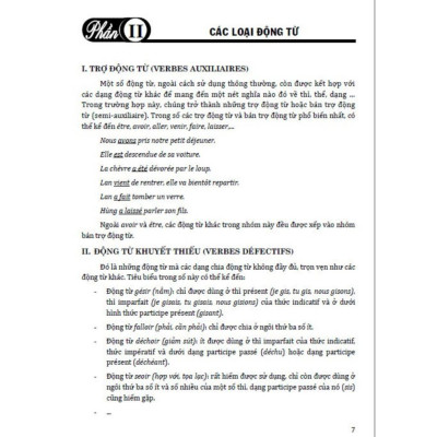 Sách - Cách Chia Động Từ Trong Tiếng Pháp - Hồng Ân