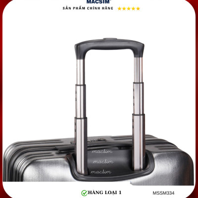 Vali cao cấp Macsim Smooire MSSM334 cỡ 16 inch màu đen - Hàng loại 1