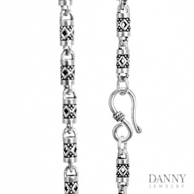 Dây Chuyền Nam Danny Jewelry Bạc Thái Nguyên Chất Không Xi BI0B0001