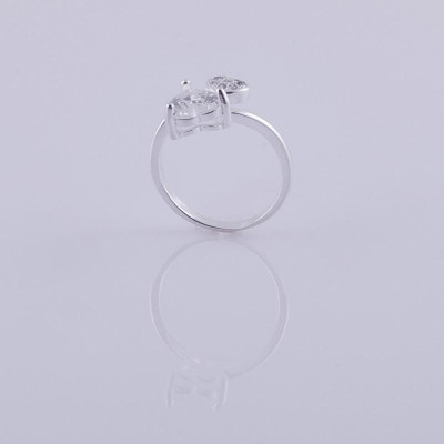 Nhẫn bạc 925 Huệ Ngân - Tim xinh YYJZ046