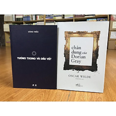 Combo sách Tưởng tượng và dấu vết + Chân dung Dorian Gray (bản bìa cứng tặng kèm bookmark)