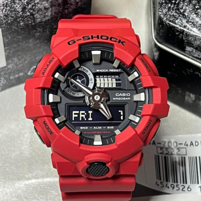 Đồng Hồ Nam Dây Nhựa Casio G-Shock GA-700-4ADR  | GA-700-4A
