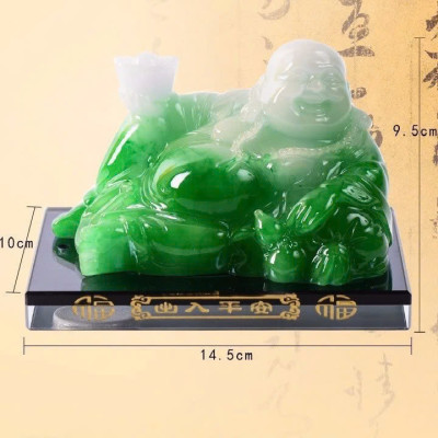 Tượng Ngọc Đá Phong Thủy Có Ngăn Nước Hoa Gắn Taplo ÔTO, Để Bàn Làm Việc – Loại Đẹp Sang Trọng, Mang Lại May Mắn