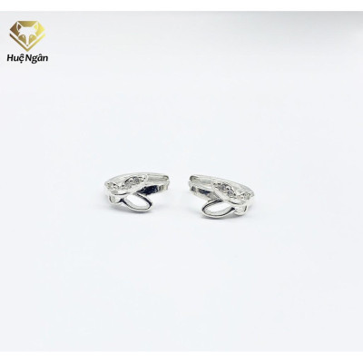 Bông tai bạc Ý 925 Huệ Ngân - Uyên Ương Hồ Điệp RYE140376