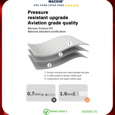 Vali cao cấp Macsim MiXi MSM9276 - Hàng loại 1