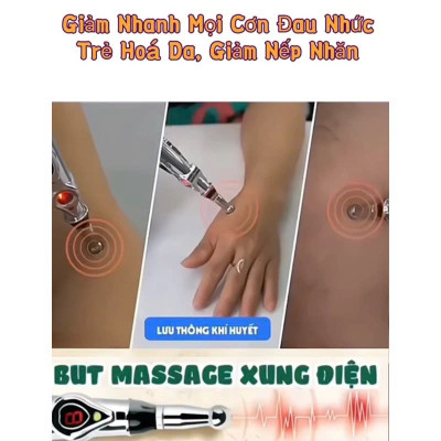 Bút Dò Huyệt Châm Cứu Xung Điện W-921 - Tiện Lợi Chăm Sóc Sứjc Khỏje Hàng Ngày, ĐỒNG HỒ TREO TƯỜNG , TRANG TRÍ NHÀ CỬA
