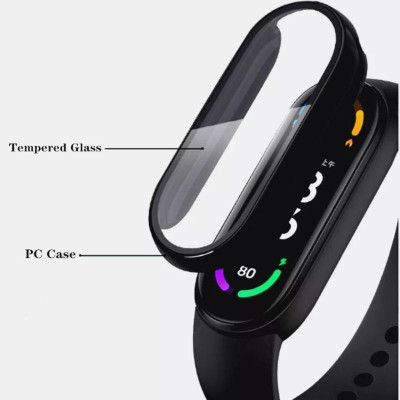 Ốp + Cường Lực 3d Bảo Vệ Màn Hình Cho Xiaomi Mi Band 7