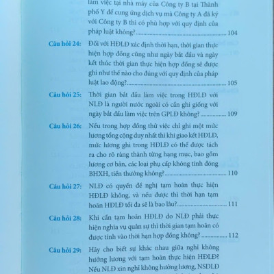Các câu hỏi khó về pháp luật lao động