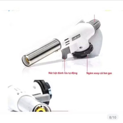 ĐẦU KHÒ GAS MINI LẮP BÌNH GAS MINI ĐÁNH LỬA SIÊU MẠNH MẪU MỚI CHẤT LƯỢNG 