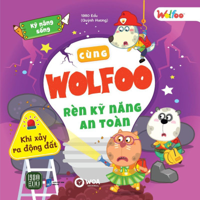 Sách - Cùng Wolfoo Rèn Kỹ Năng An Toàn - Combo 6 Cuốn - 1980 Books