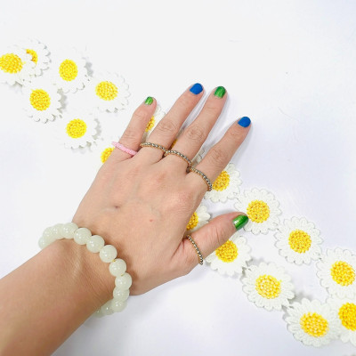 PHỤ KIỆN NỮ HANDMADE CAO CẤP MÀU VÀNG KIM MÃ 04 LẤP LÁNH