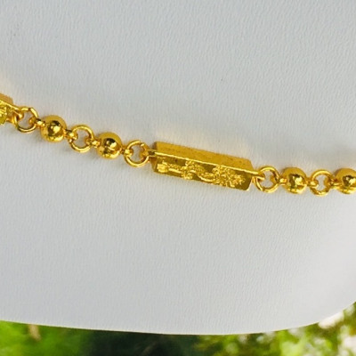 Bộ Dây chuyền Rồng Mạ Vàng 18k, Dài 45cm, Kèm Túi Nhung đựng trang sức.