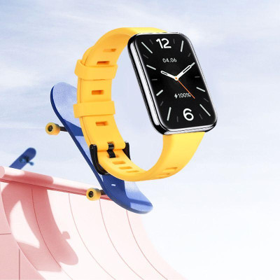 Dây Đeo Cao Su Thay Thế Cho Xiaomi Miband 7 Pro