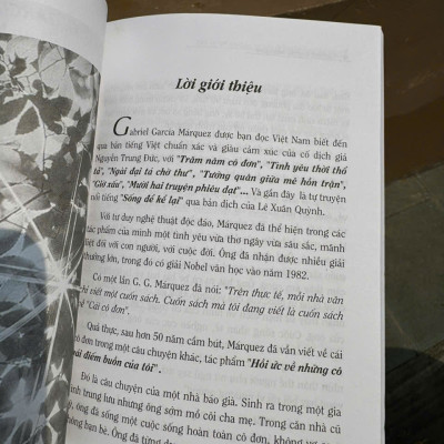 (Nobel Văn học 1982) HỒI ỨC VỀ NHỮNG CÔ GÁI ĐIẾM BUỒN CỦA TÔI – Gabriel Garcia Marquez – First News – NXB Tổng hợp HCM