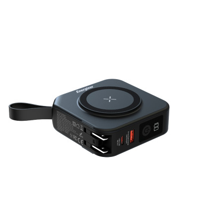 Sạc dự phòng Energizer 10,000mAh /3.7V Li-Polymer QM10001ACBK Sạc nhanh 20W, bảo hành 24 tháng 1 đổi 1 - Hàng chính hãng