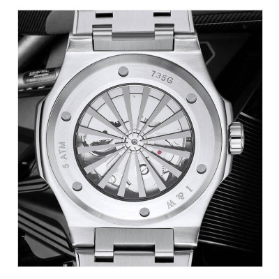 Đồng hồ nam chính hãng IW CARNIVAL IW735G-2 Kính sapphire ,chống xước,Chống nước 50m,Bh 24 tháng,Máy cơ (Automatic),dây thép 316L không gỉ.