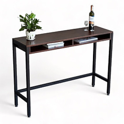 Bàn trang trí console gỗ cao su chân sắt Juno sofa CSTCT062 120x30x85 cm nhiều màu lựa chọn